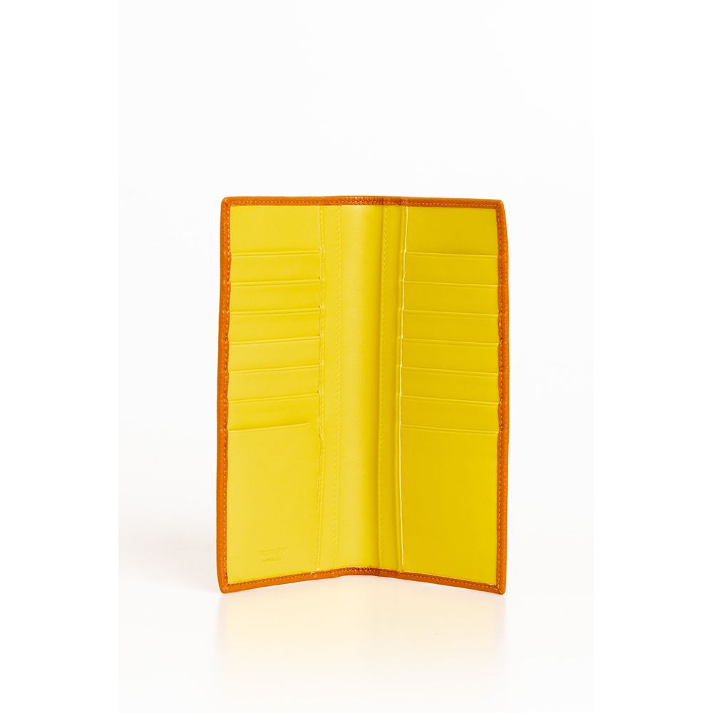 Trussardi Brown Leather Men Wallet - ACCEXO