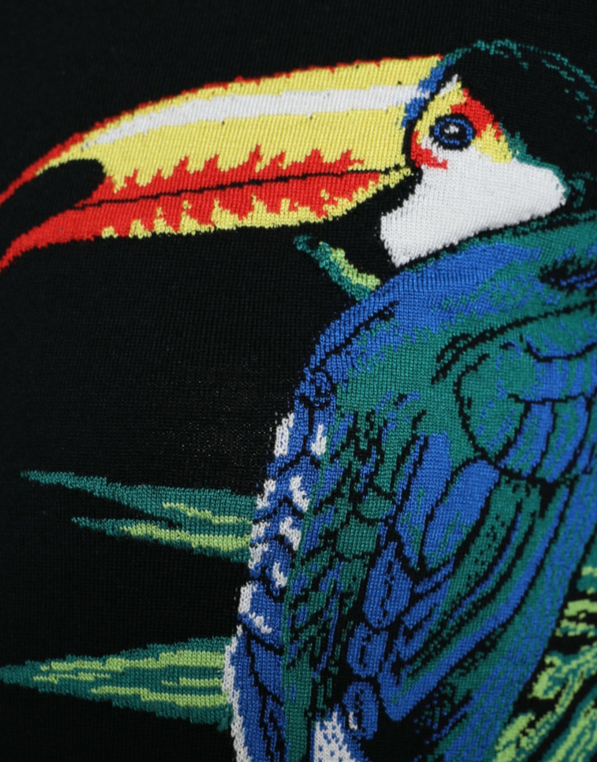 Dolce & Gabbana Elegant Wool Silk Printed Cardigan Sweater - ACCEXO