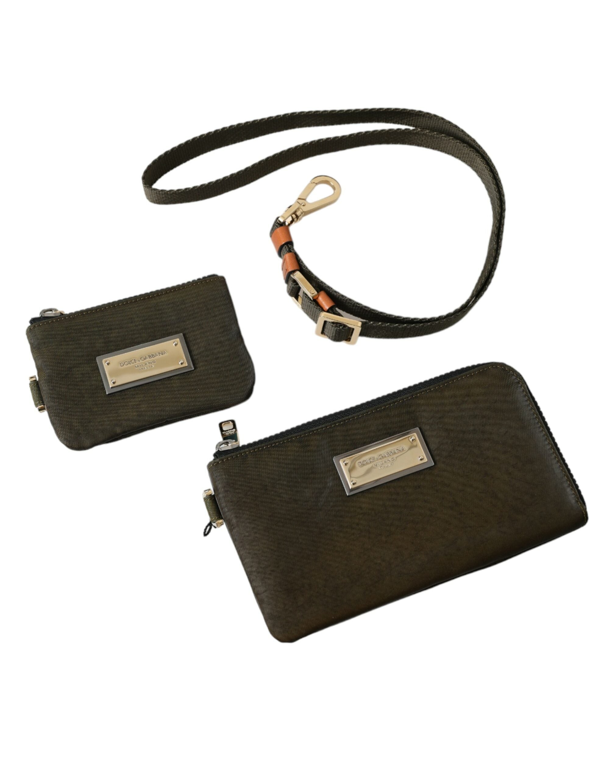 Dolce & Gabbana Elegant Dark Green Multifunctional Kit - ACCEXO