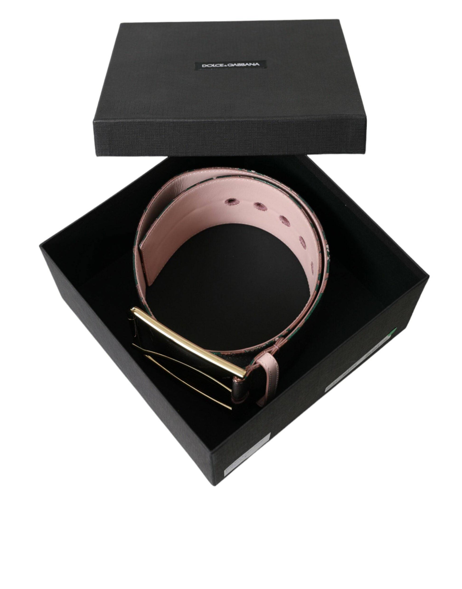 Dolce & Gabbana Multicolor High-Waist Statement Belt - ACCEXO