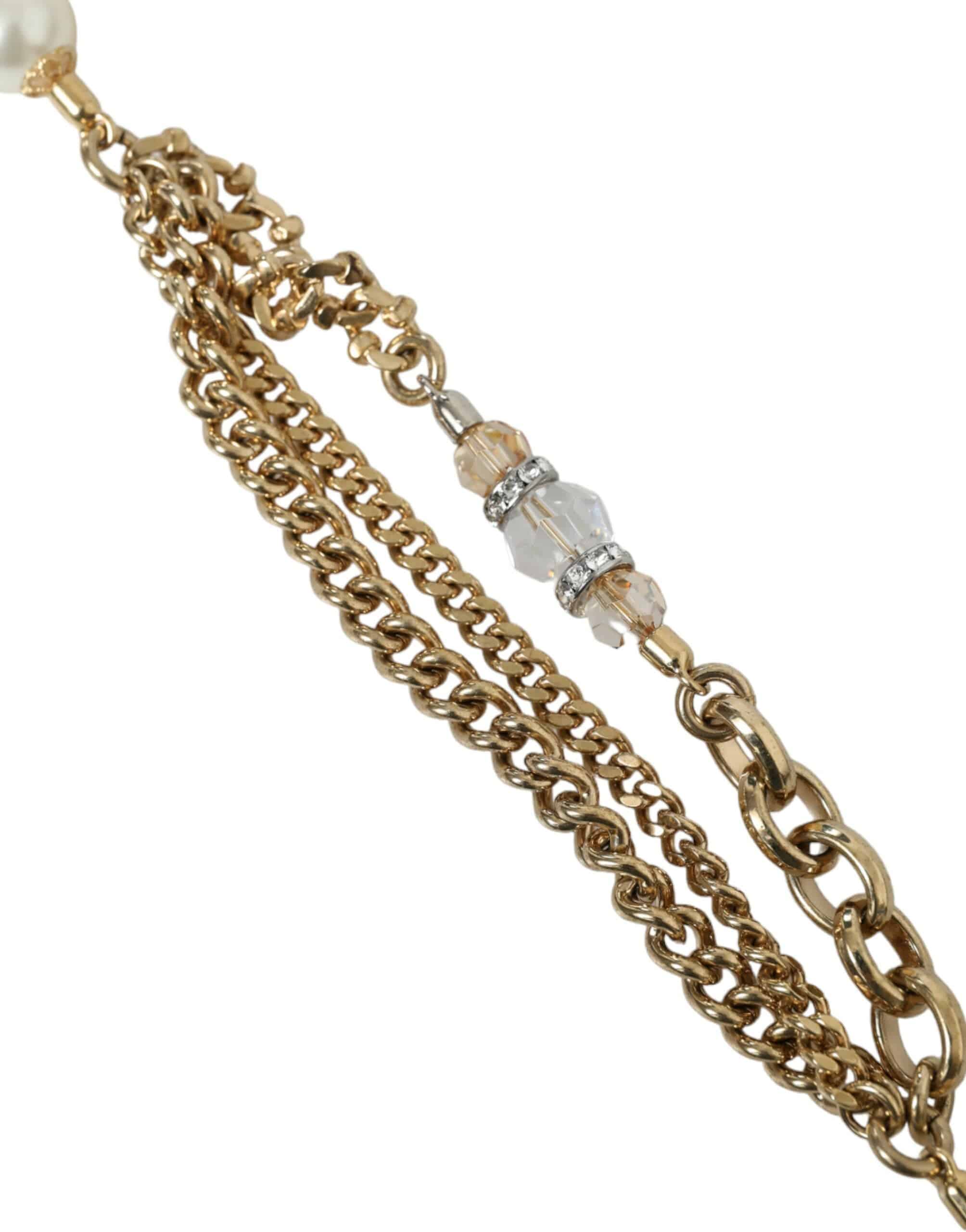 Dolce & Gabbana Elegant Crystal Bounce Waist Belt - ACCEXO