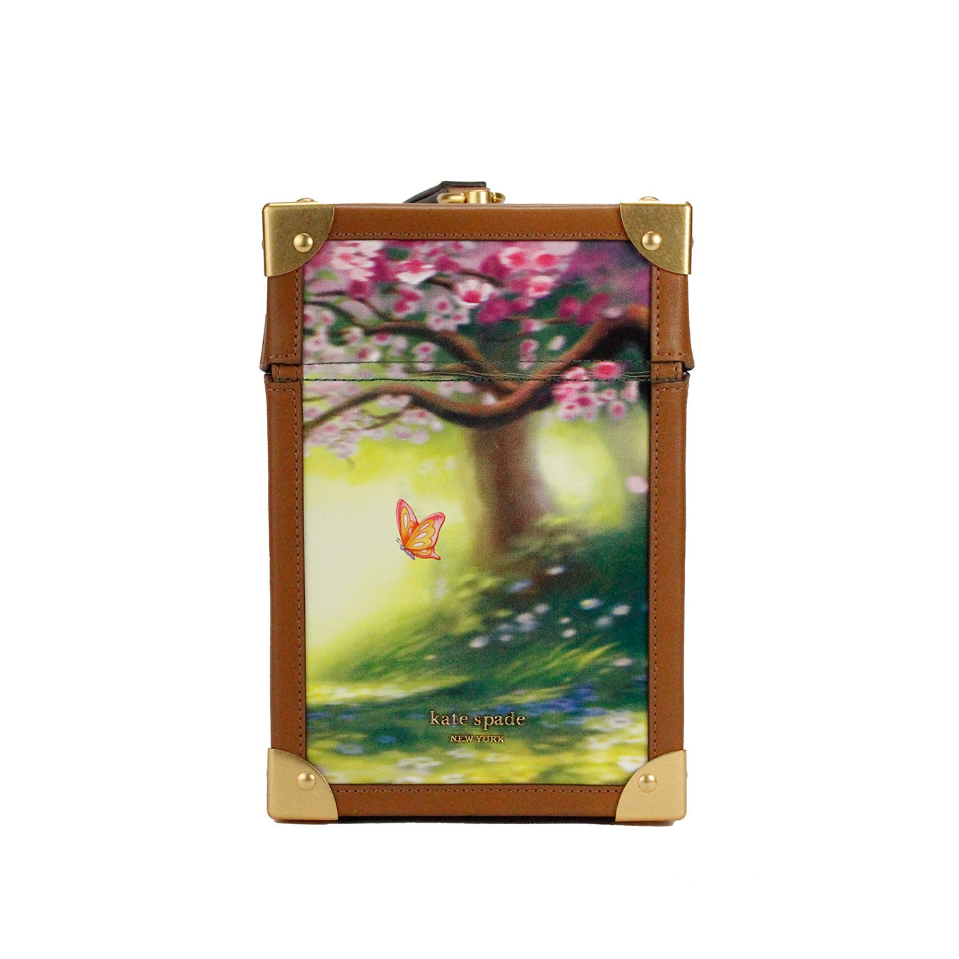 Kate Spade Disney Bambi 3D Trunk Printed PVC Top Handle Clutch Handbag - ACCEXO