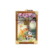 Kate Spade Disney Bambi 3D Trunk Printed PVC Top Handle Clutch Handbag - ACCEXO
