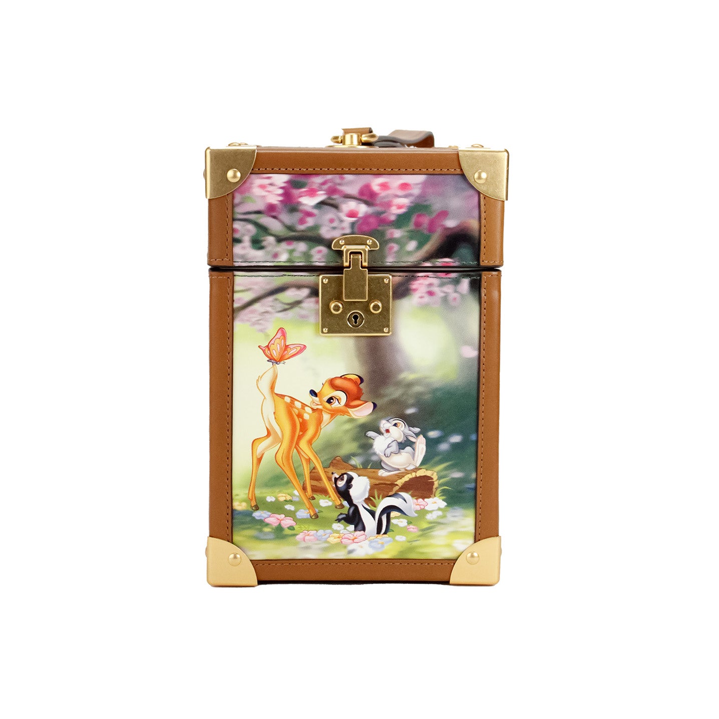 Kate Spade Disney Bambi 3D Trunk Printed PVC Top Handle Clutch Handbag - ACCEXO