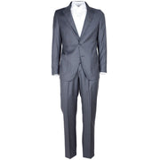 Made in Italy Gray Wool Men Suit - ACCEXO