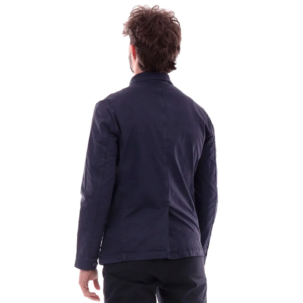Refrigiwear Blue Cotton Jacket - ACCEXO