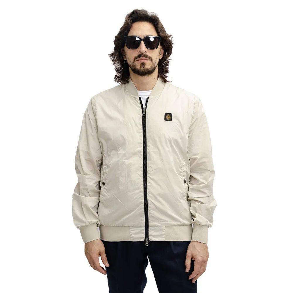 Refrigiwear Beige Nylon Jacket - ACCEXO