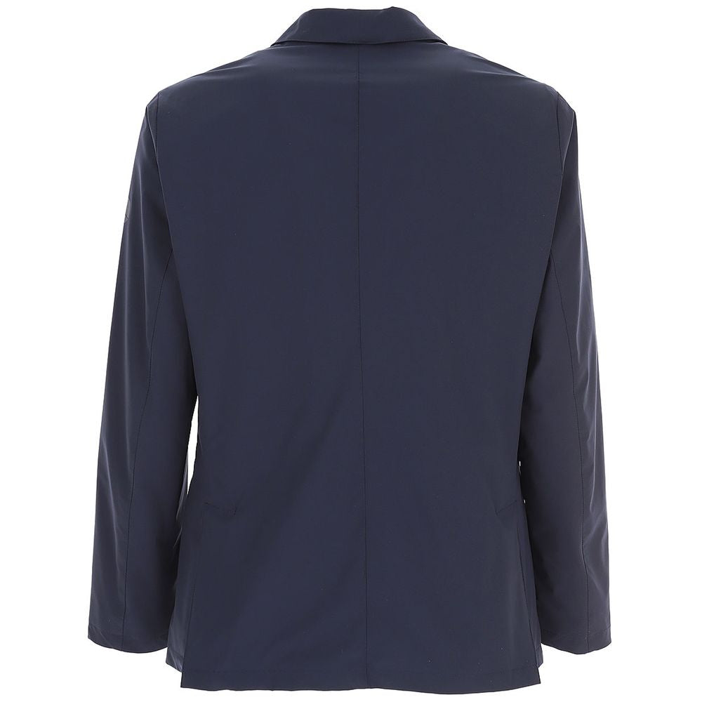 People Of Shibuya Elegant Water-Repellent Blue Jacket - ACCEXO