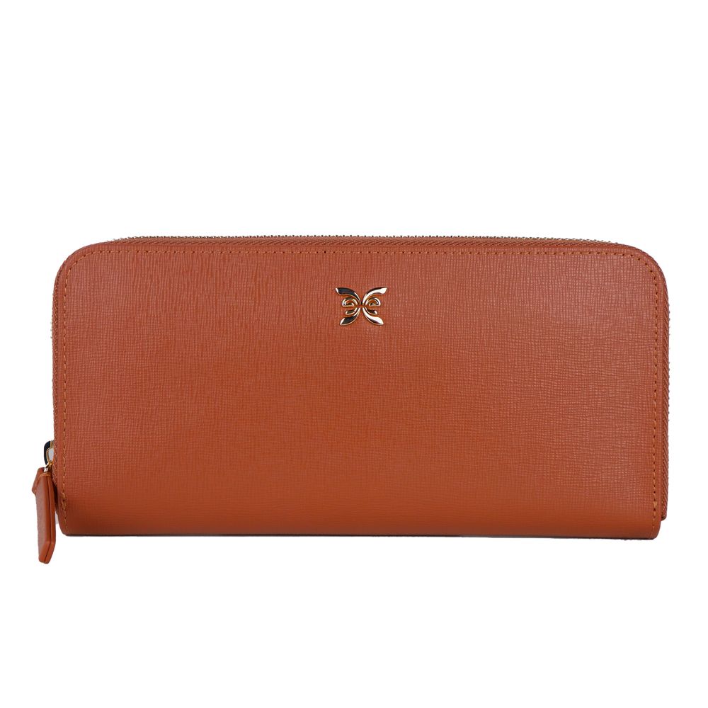 Ungaro Elegant Leather Zippered Wallet - ACCEXO