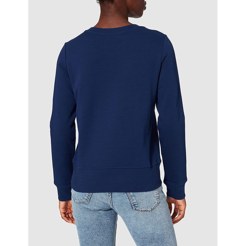 Love Moschino Blue Cotton Women Sweater - ACCEXO