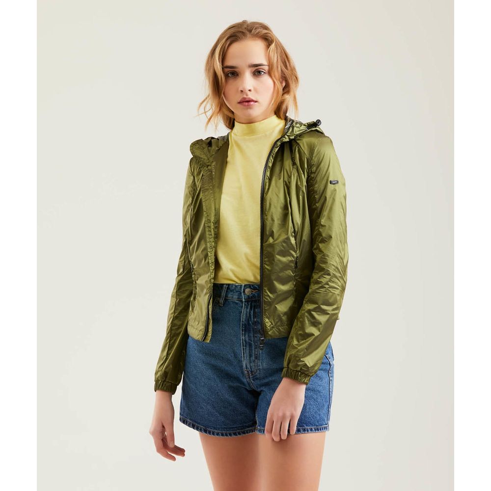 Refrigiwear Green Polyamide Women's Jacket - ACCEXO