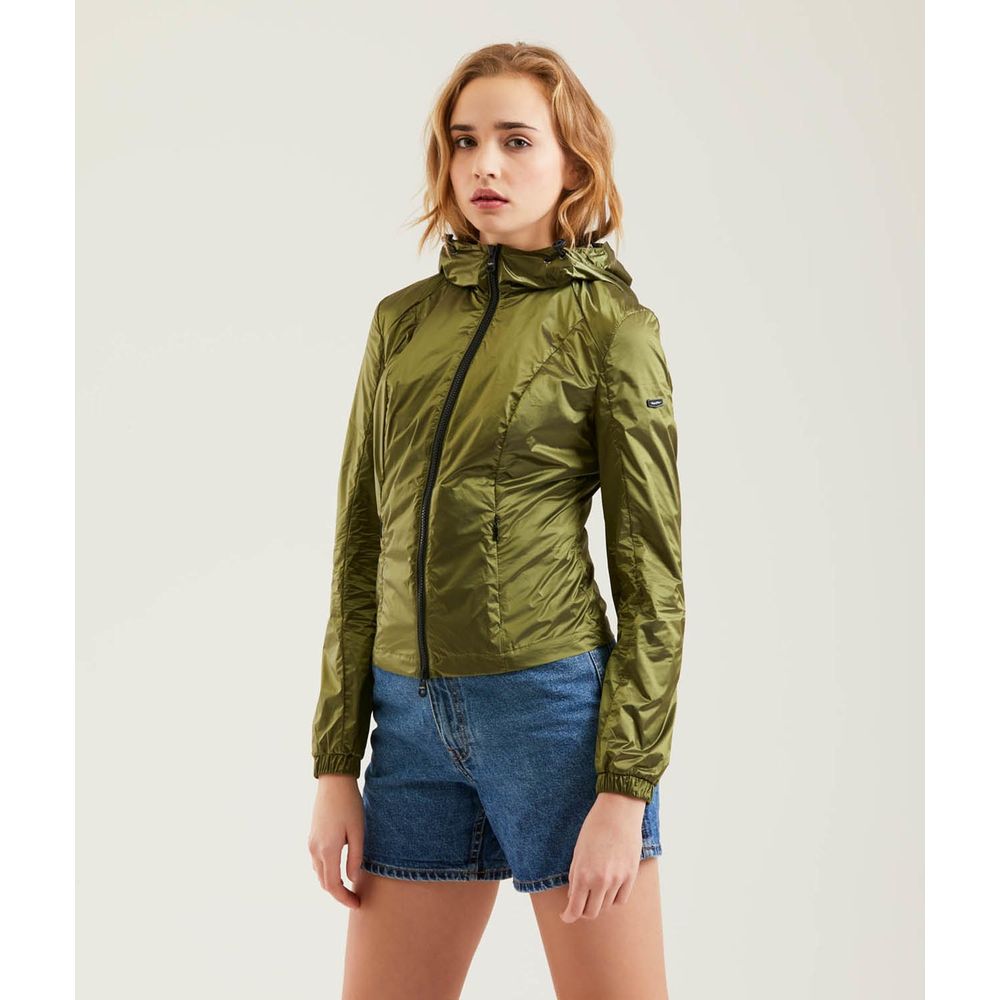 Refrigiwear Green Polyamide Women's Jacket - ACCEXO