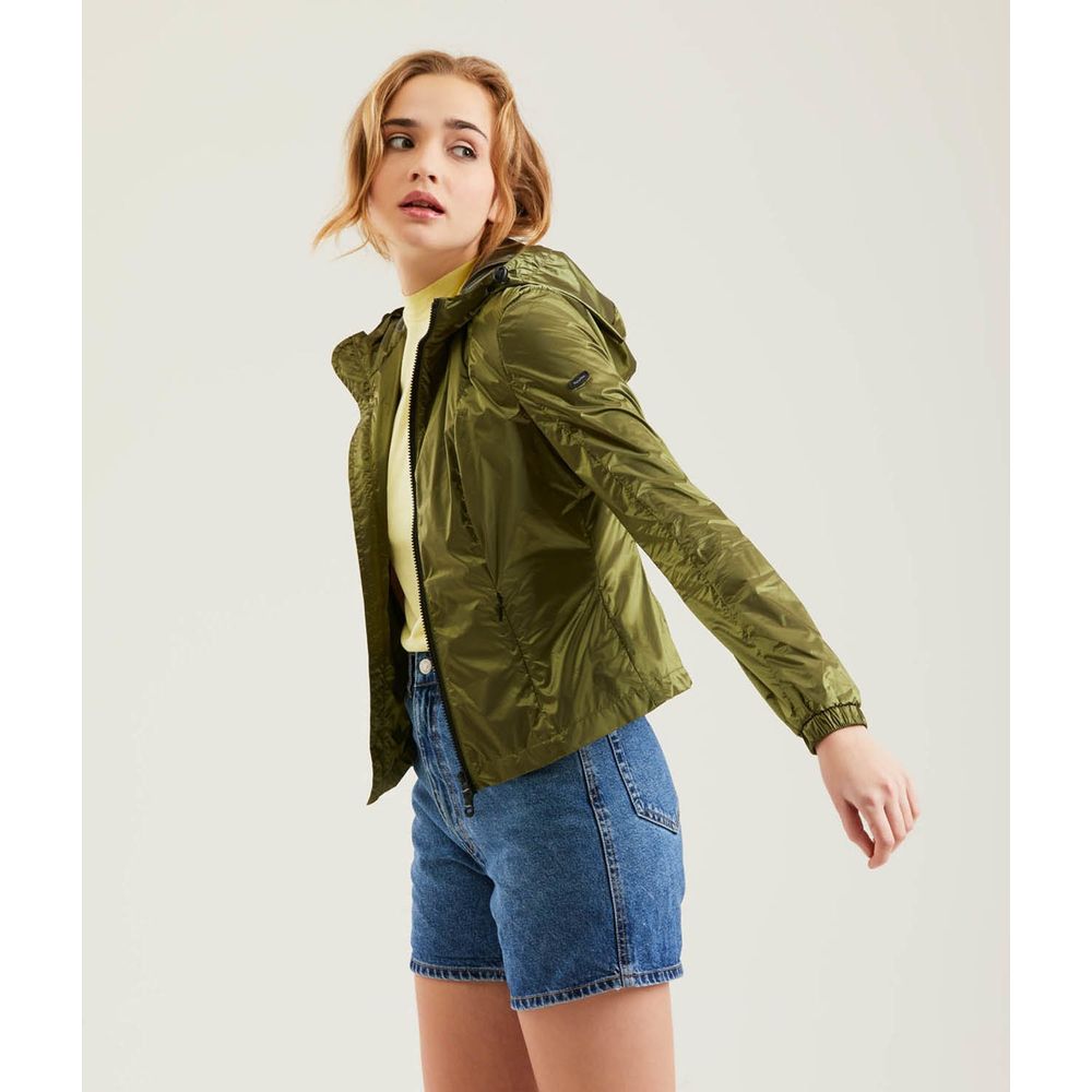 Refrigiwear Green Polyamide Women's Jacket - ACCEXO