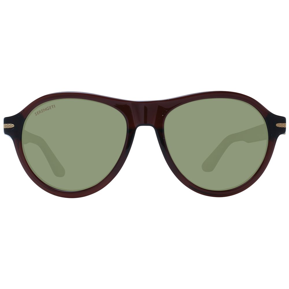 Serengeti Brown Men Sunglasses - ACCEXO