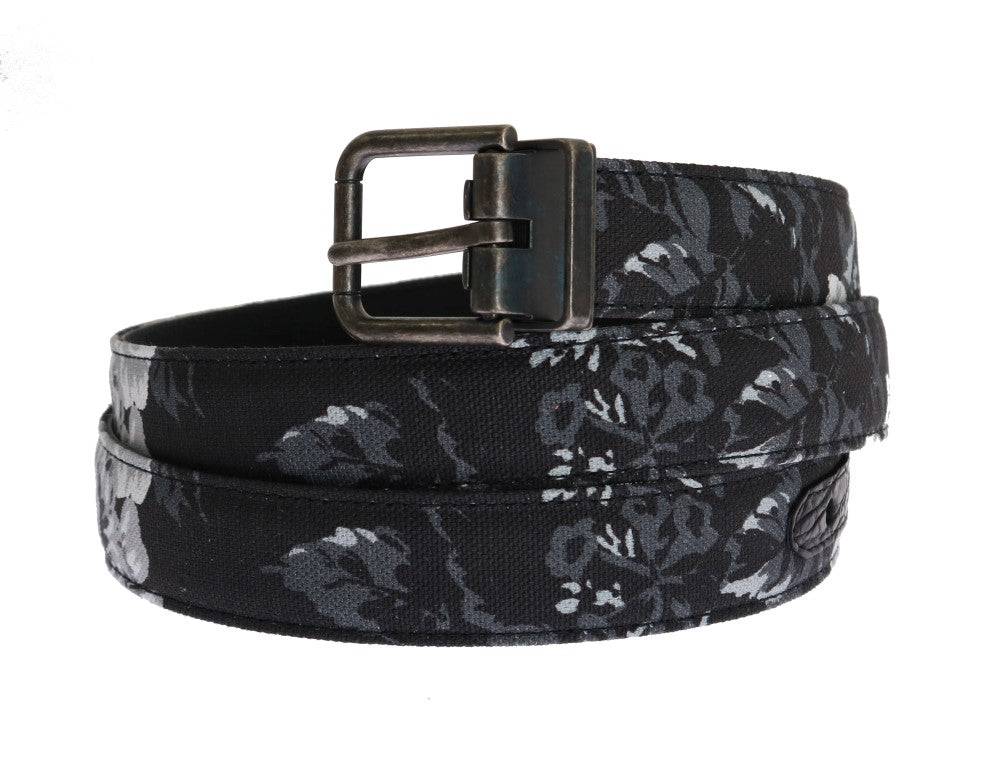 Dolce & Gabbana Elegant Floral Patterned Men's Luxury Belt - ACCEXO