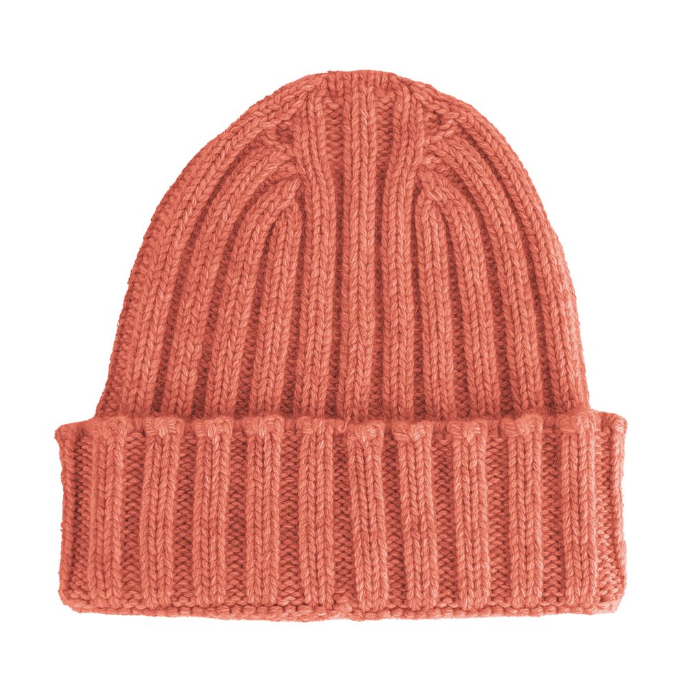 Made in Italy Pink Cashmere Hats & Cap - ACCEXO