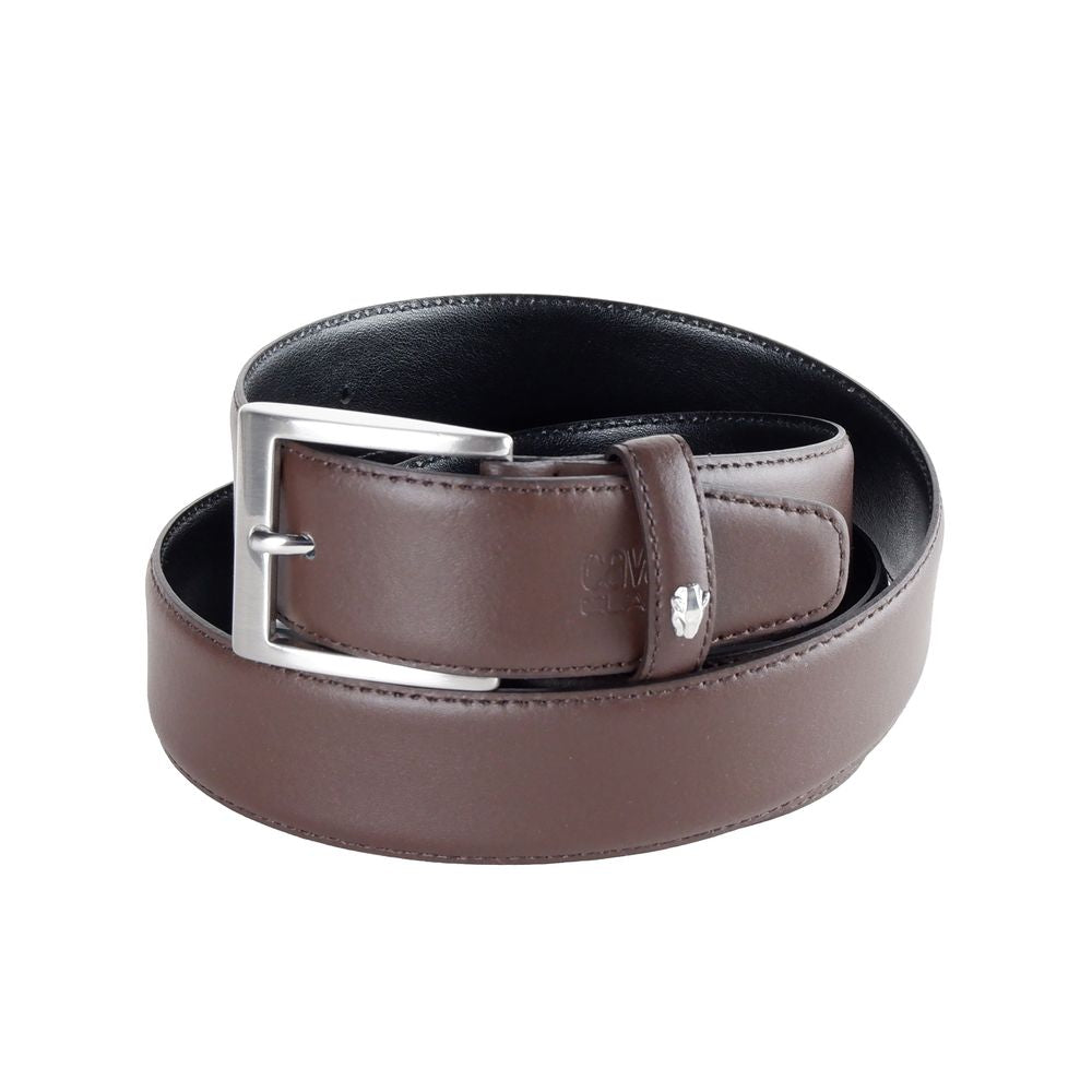 Cavalli Class Elegant Reversible Leather Belt - Dual Tone - ACCEXO