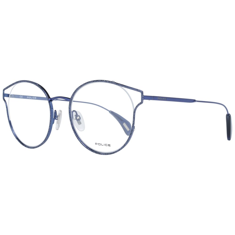 Police Blue Women Glasses Frame