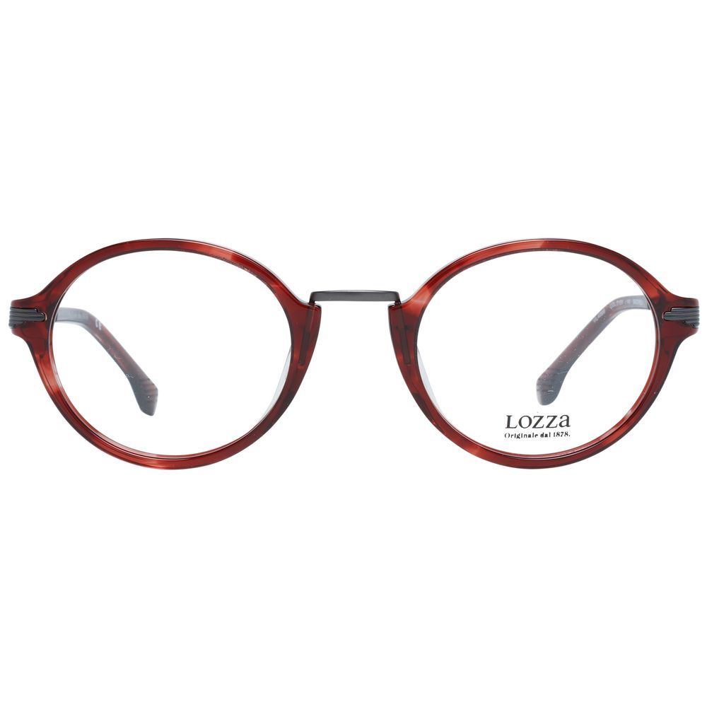 Lozza Burgundy Unisex Optical Frames - ACCEXO