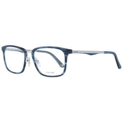 Police Blue Men Glasses Frame