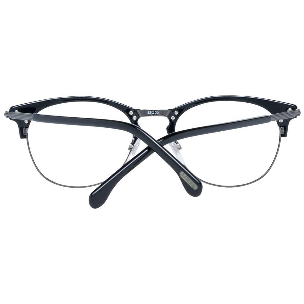 Lozza Black Unisex Optical Frames - ACCEXO