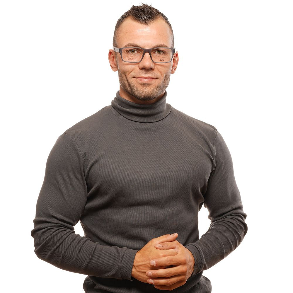 BMW Gray Men Optical Frames - ACCEXO