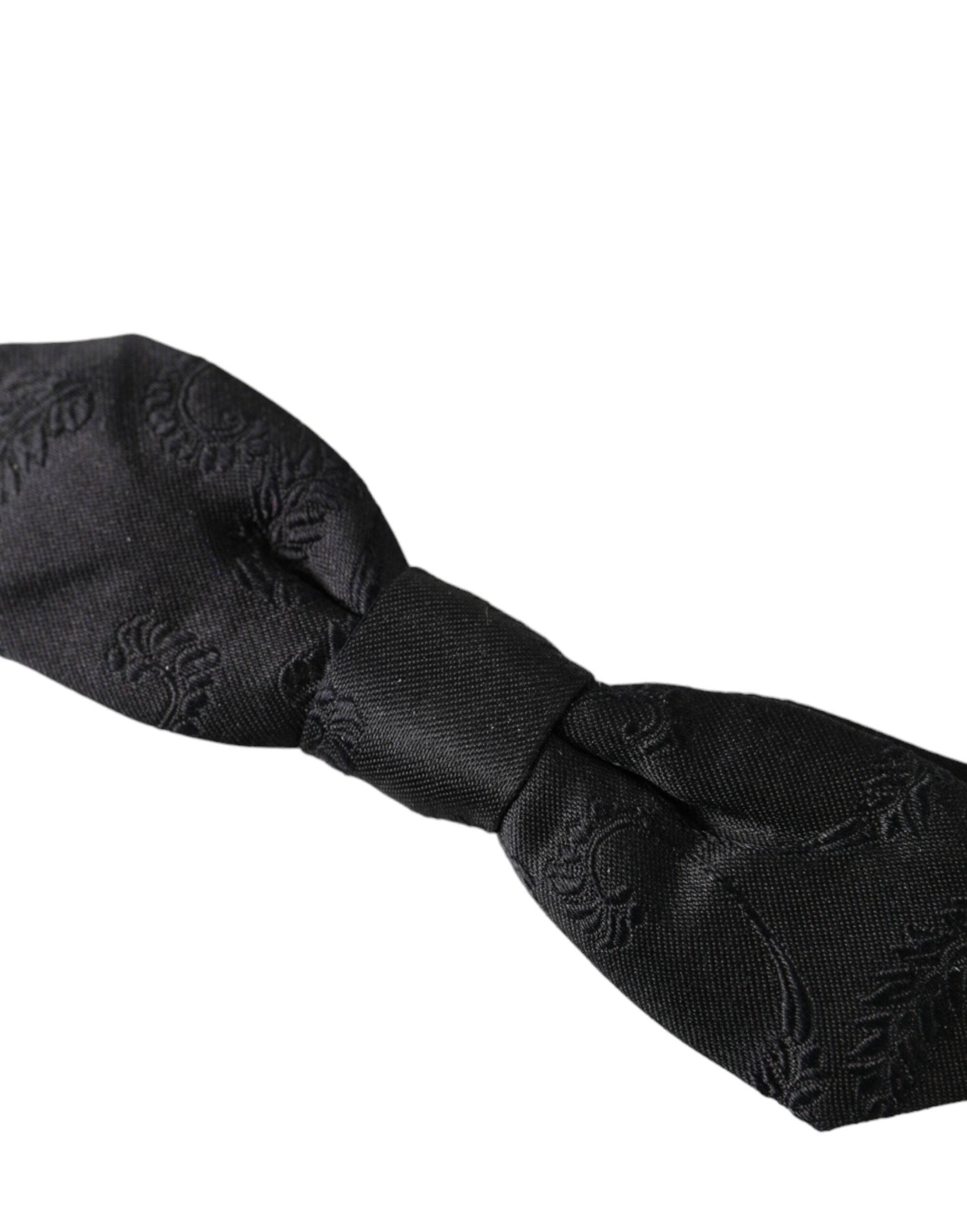 Dolce & Gabbana Multicolor Fantasy Silk Adjustable Neck Bow Tie - ACCEXO