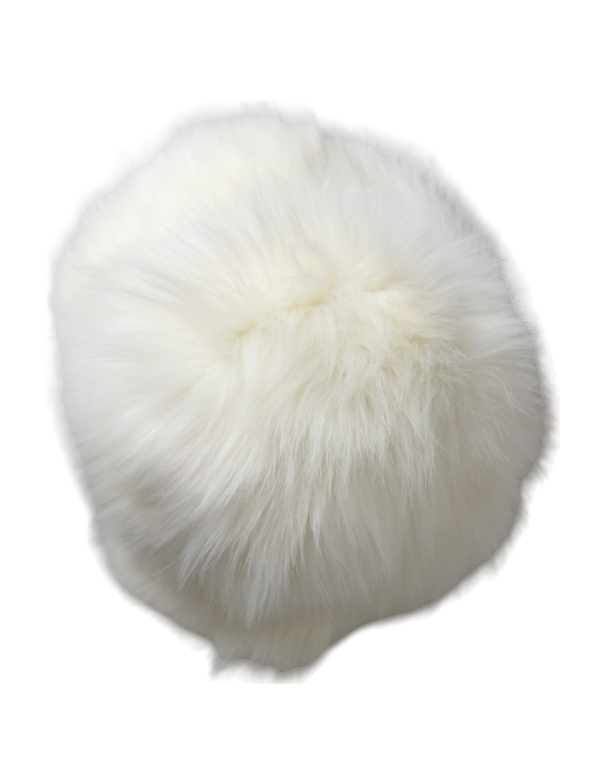 Dolce & Gabbana White Acrylic Fur Womens Bucket Hat - ACCEXO