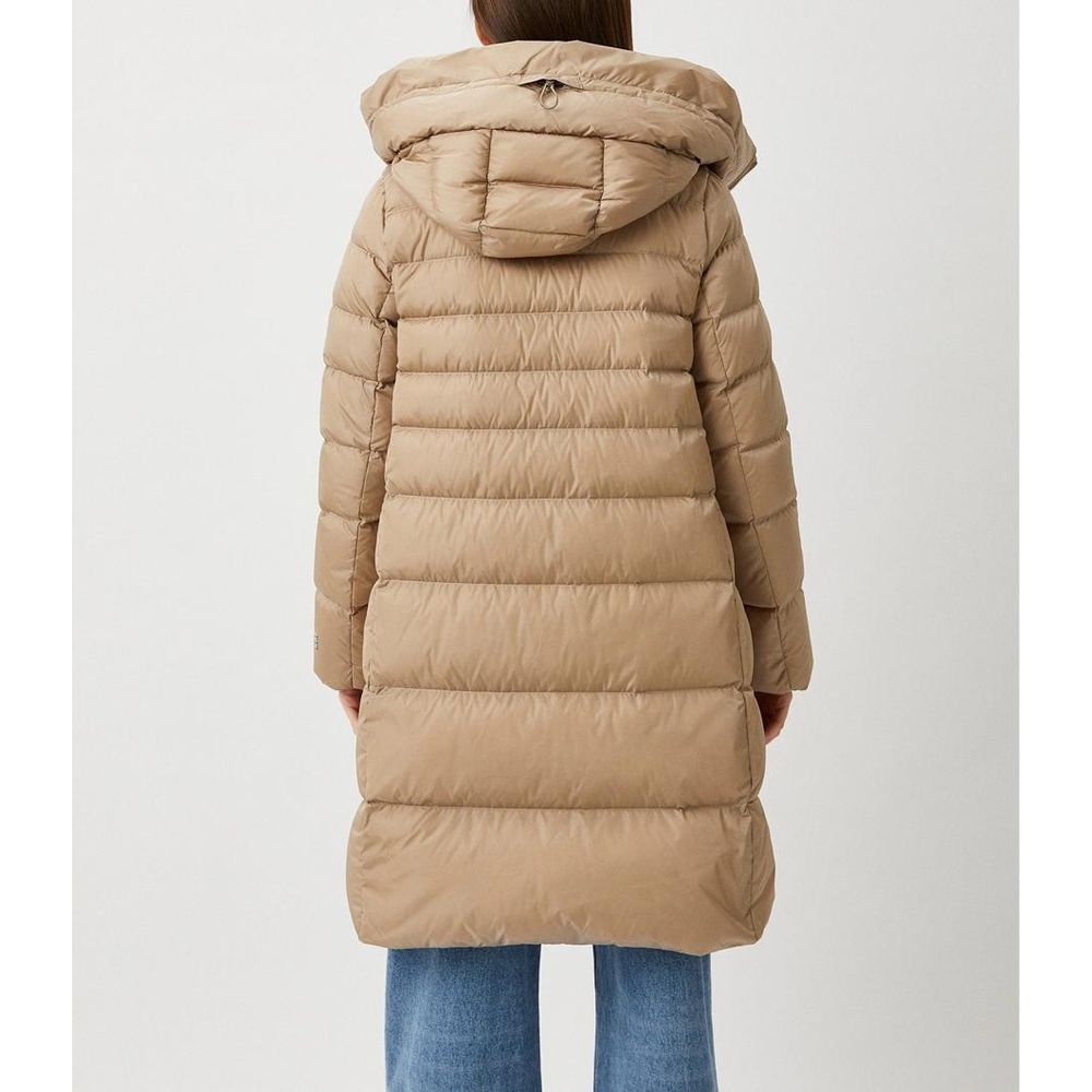 Add Beige Polyamide Jackets & Coat - ACCEXO