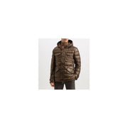 Add Brown Polyamide Jacket - ACCEXO