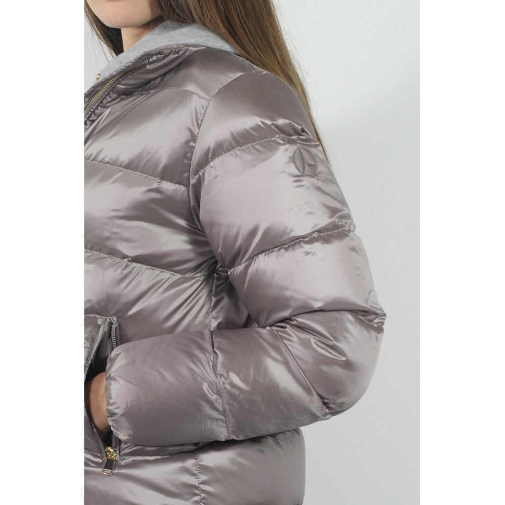 People Of Shibuya Gray Polyester Jackets & Coat - ACCEXO