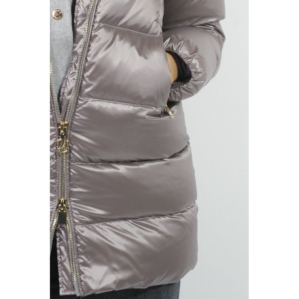 People Of Shibuya Gray Polyester Jackets & Coat - ACCEXO