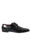 Dolce & Gabbana Black Leather Crystal Dress Formal Shoes - ACCEXO