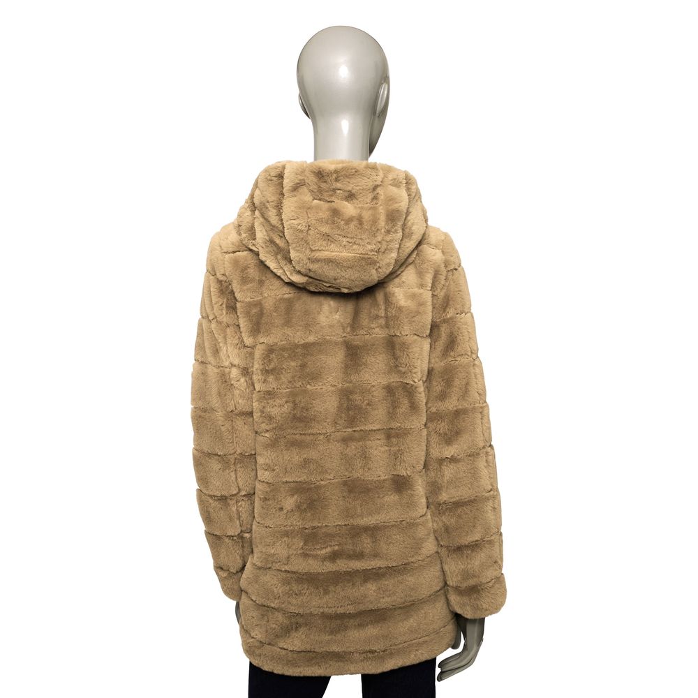 Baldinini Trend Beige Polyester Women Coat - ACCEXO