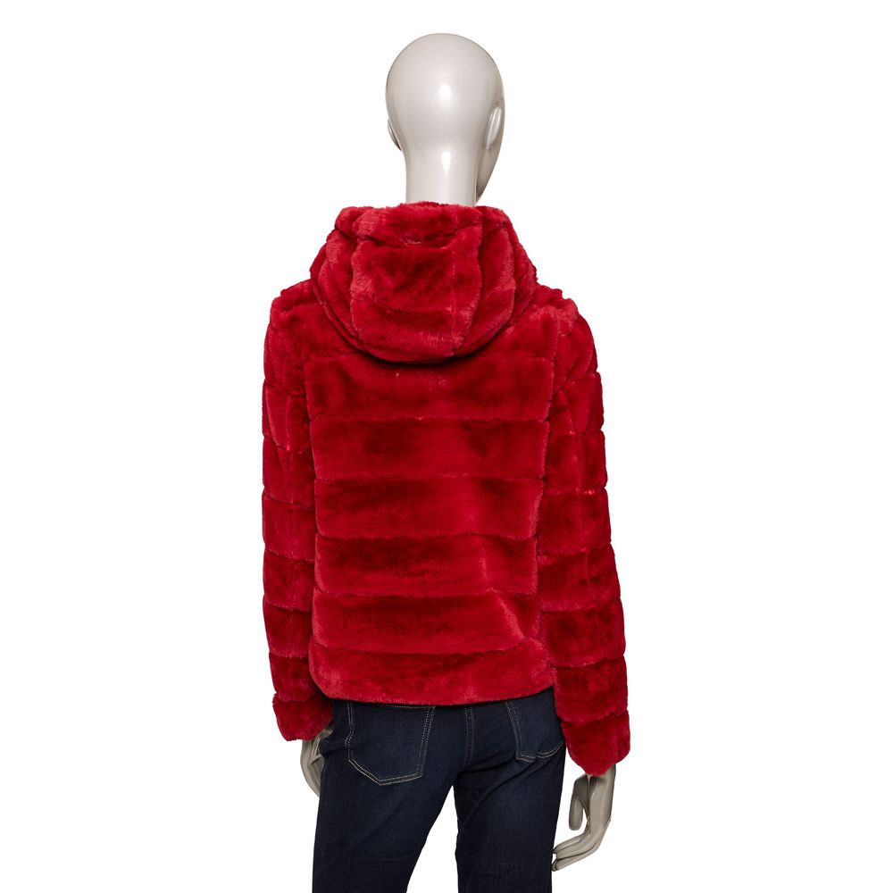 Baldinini Trend Red Polyester Women Jacket - ACCEXO