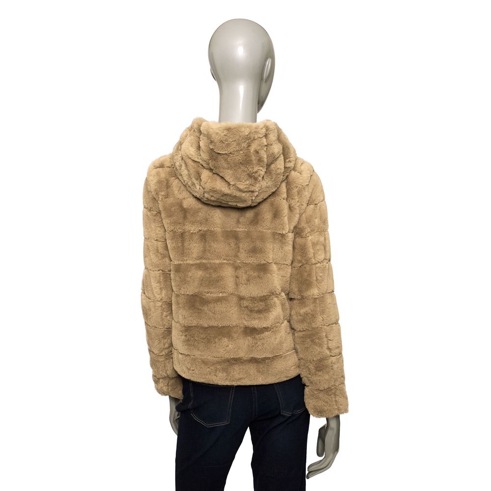 Baldinini Trend Beige Polyester Women Jacket - ACCEXO