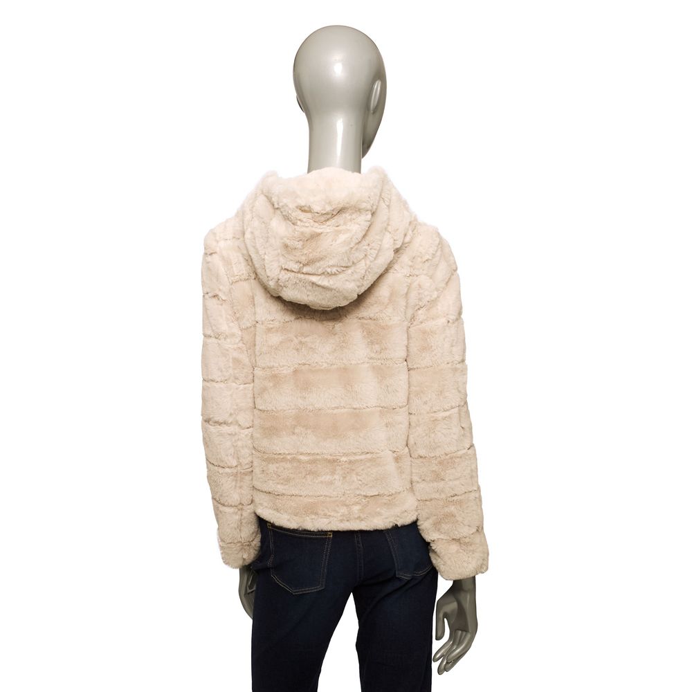 Baldinini Trend Beige Polyester Women Jacket - ACCEXO