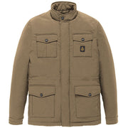Refrigiwear Brown Nylon Men Jacket - ACCEXO