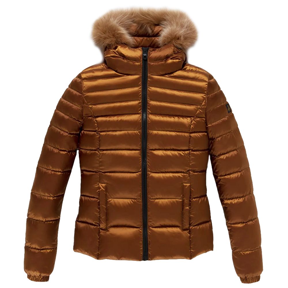 Refrigiwear Orange Nylon Women's Jacket - ACCEXO