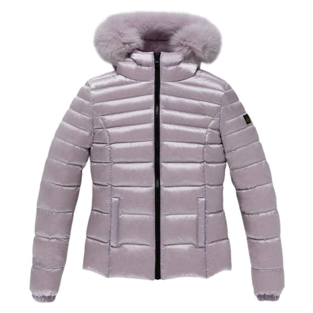 Refrigiwear Purple Nylon Women Jacket - ACCEXO
