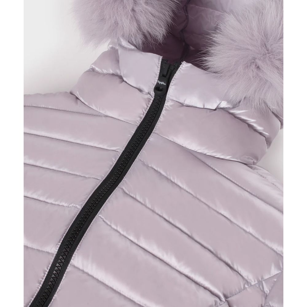 Refrigiwear Purple Nylon Women Jacket - ACCEXO