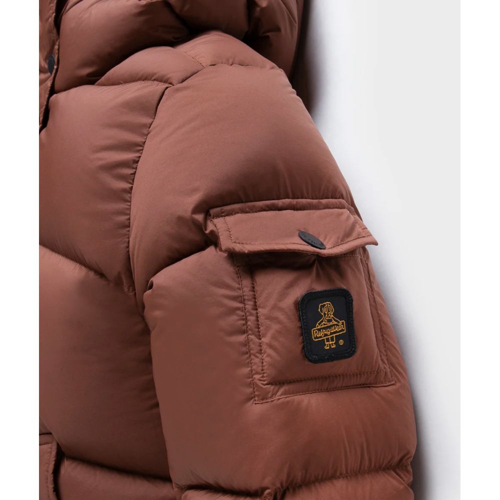 Refrigiwear Brown Polyester Jackets & Coat - ACCEXO