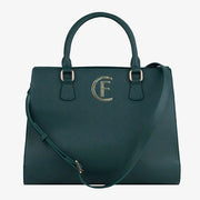 CRISTINAEFFE Green Artificial Leather Women Crossbody Bag - ACCEXO