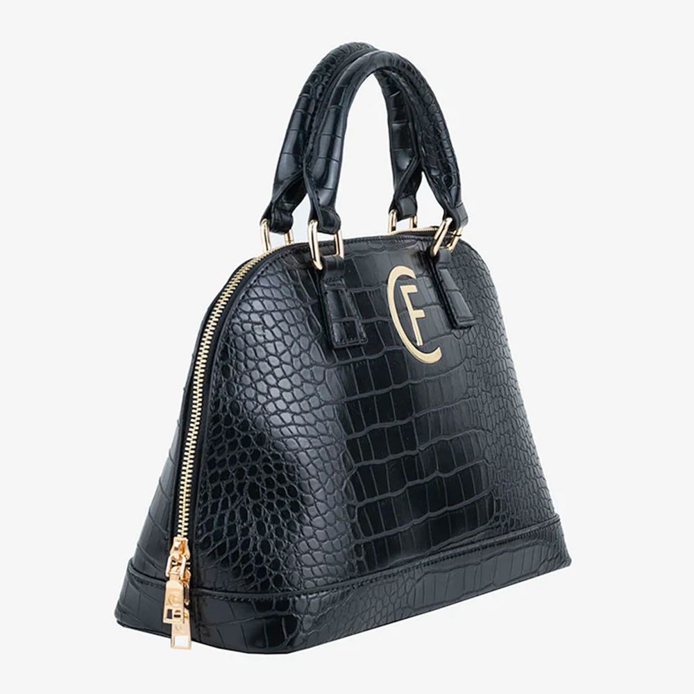 CRISTINAEFFE Black Artificial Leather Women Handbag - ACCEXO