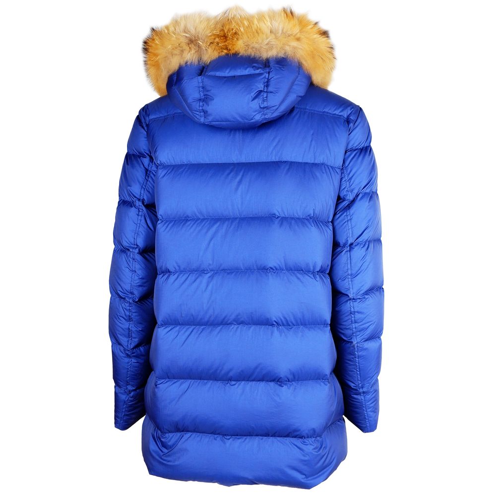 Add Blue Nylon Men's Jacket - ACCEXO