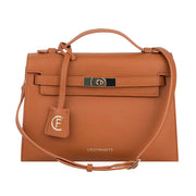 CRISTINAEFFE Brown Artificial Leather Women Crossbody Bag - ACCEXO