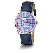 Guess Blue Leather Watch - ACCEXO