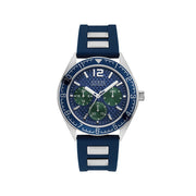 Guess Blue Silicone Watch - ACCEXO