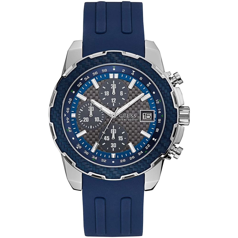 Guess Blue Rubber Watch - ACCEXO