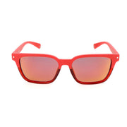 Polaroid Red Polycarbonate Sunglasses - ACCEXO